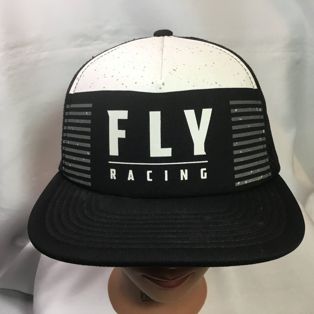 FLY Racing Genuine Apparel Mens Black SnapBack Hat Cap One Size